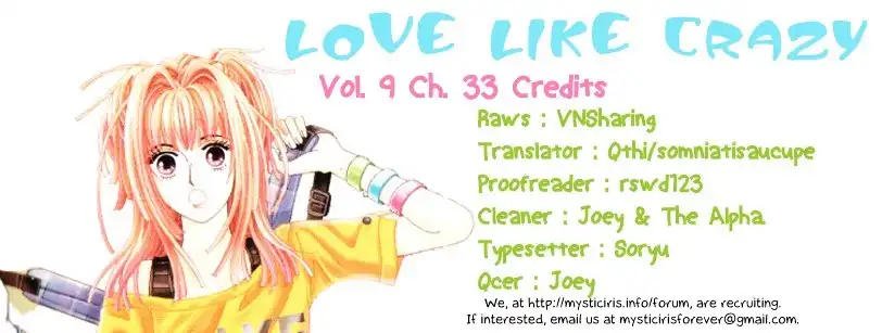Love like Crazy Chapter 33