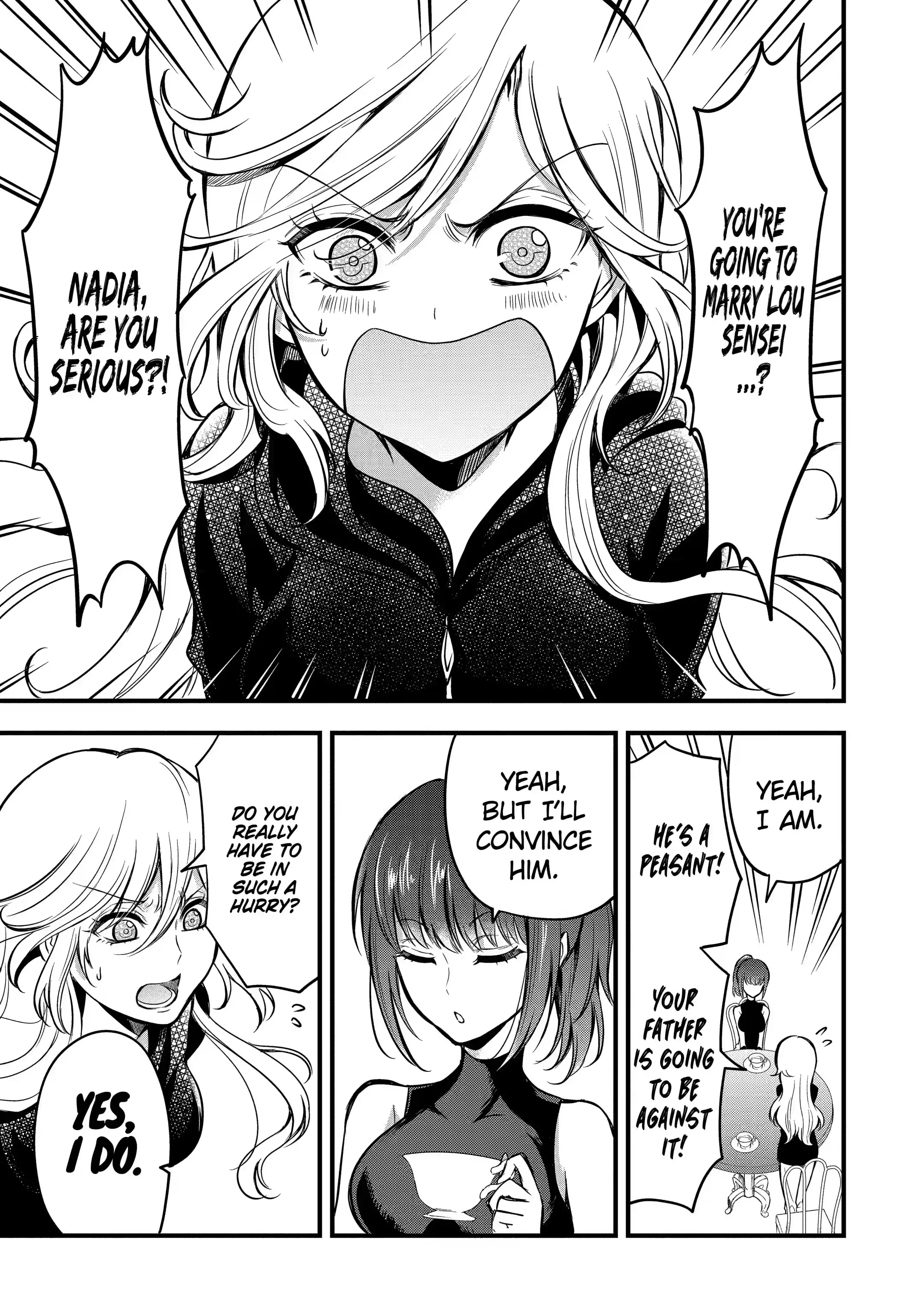 Mahou Shoujo Gakuen no Suketto Kyoushi Chapter 15.2