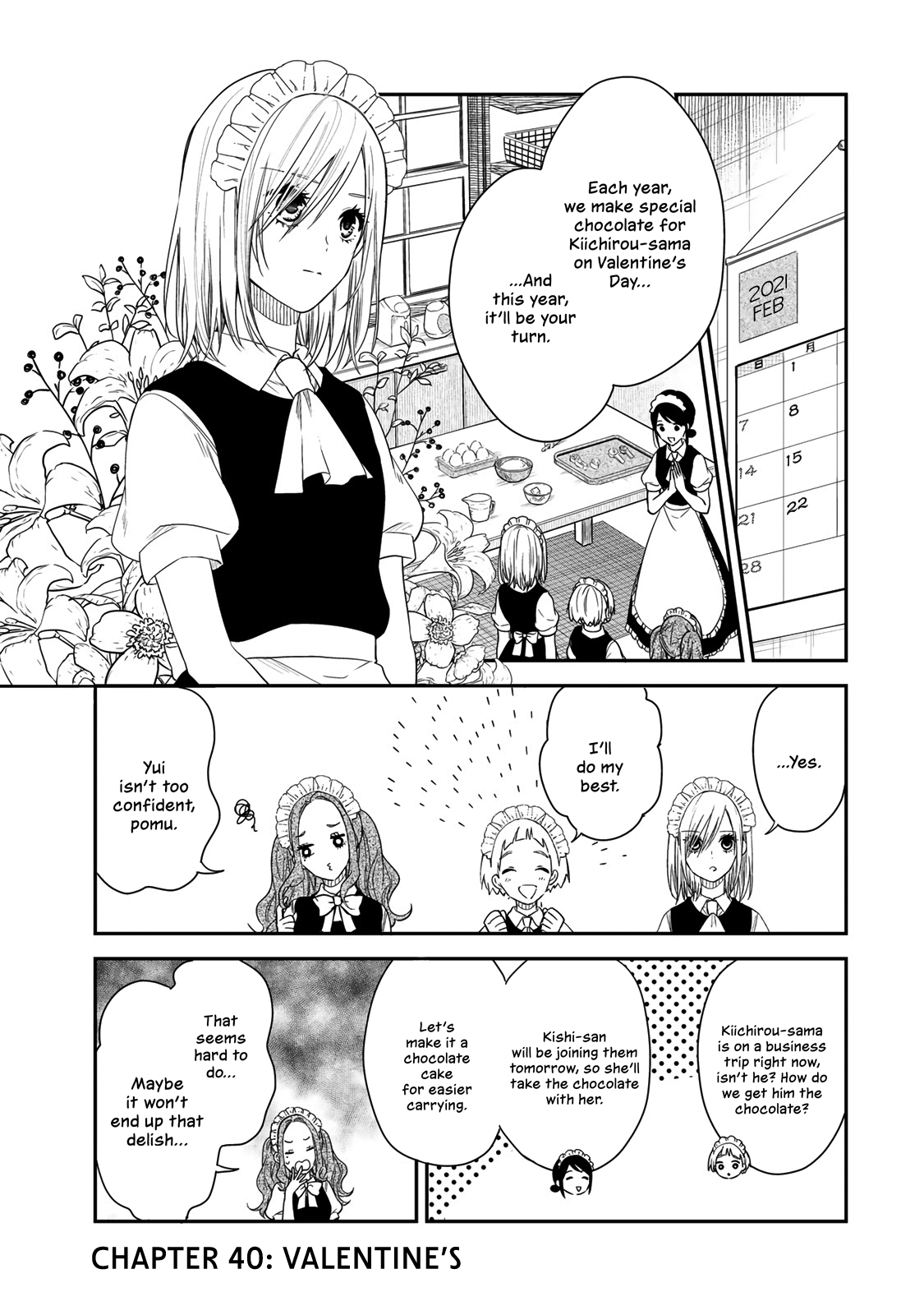 Maid no Kishi-san Chapter 40