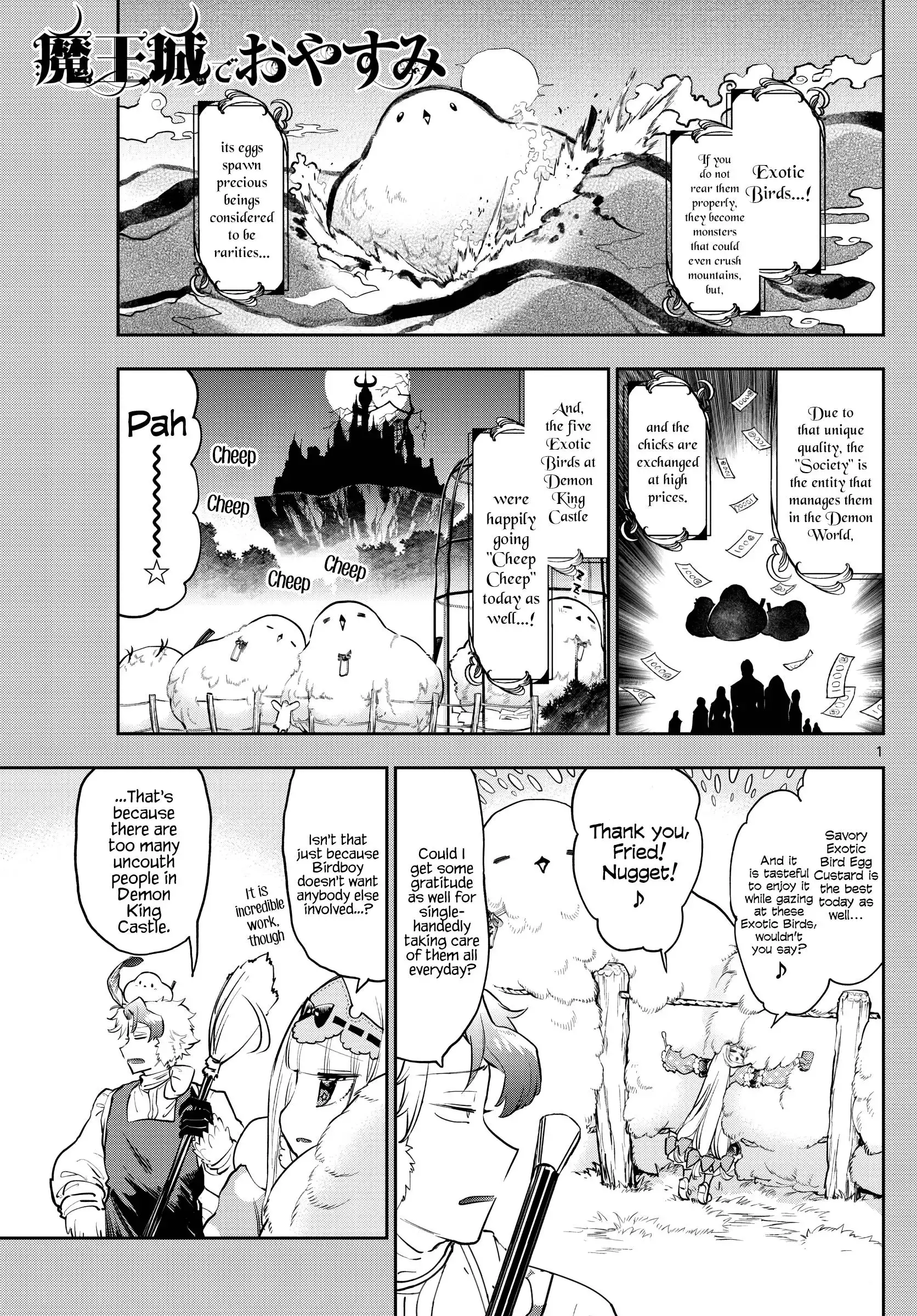 Maou-jou de Oyasumi Chapter 273