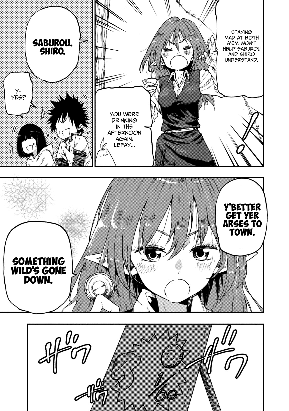 Mazumeshi Elf to Yuboku gurashi Chapter 51