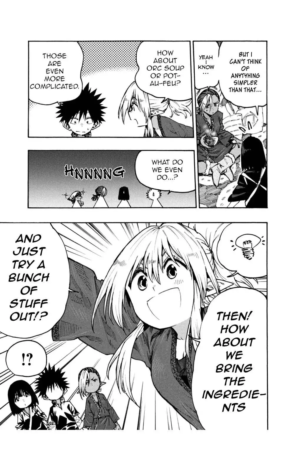 Mazumeshi Elf to Yuboku gurashi Chapter 70