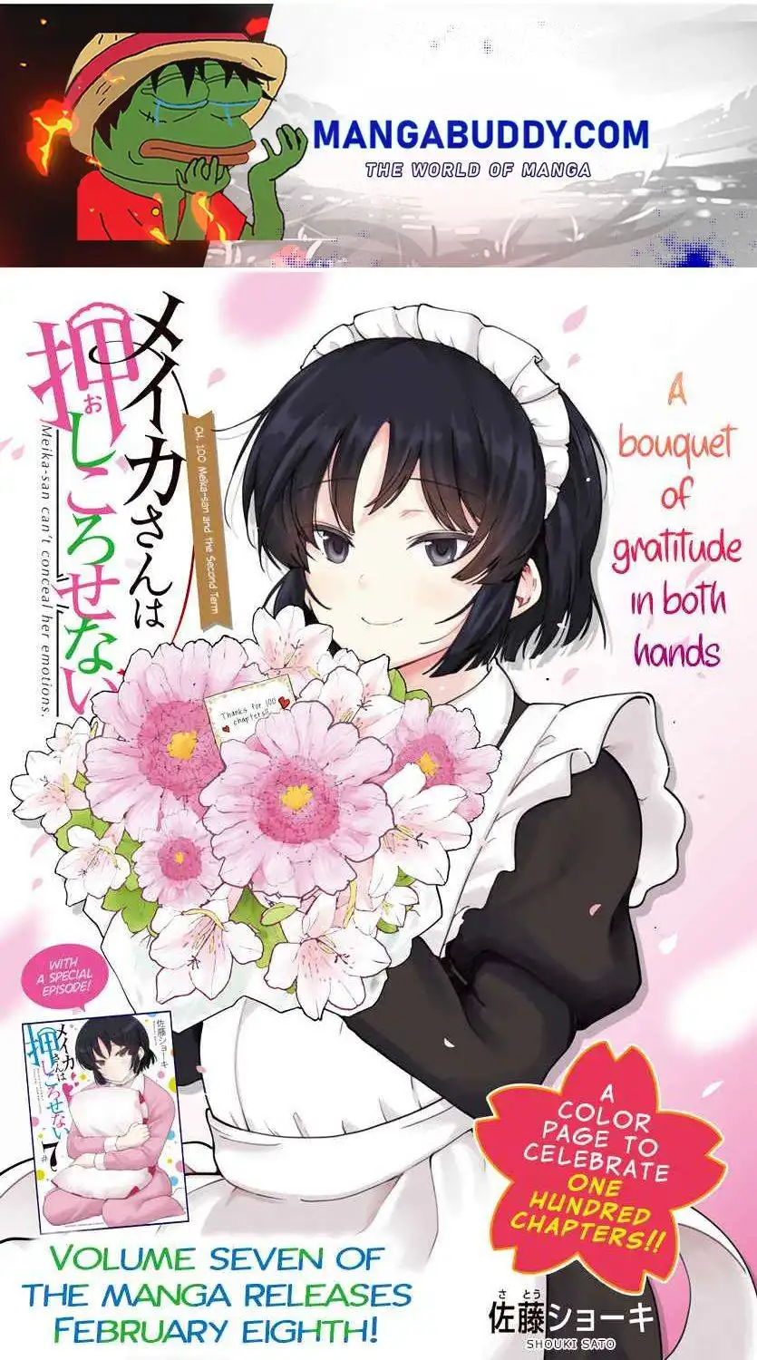 Meika-san wa Oshikorosenai Chapter 100