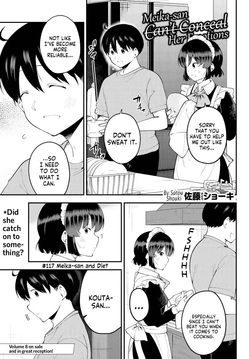 Meika-san wa Oshikorosenai Chapter 117