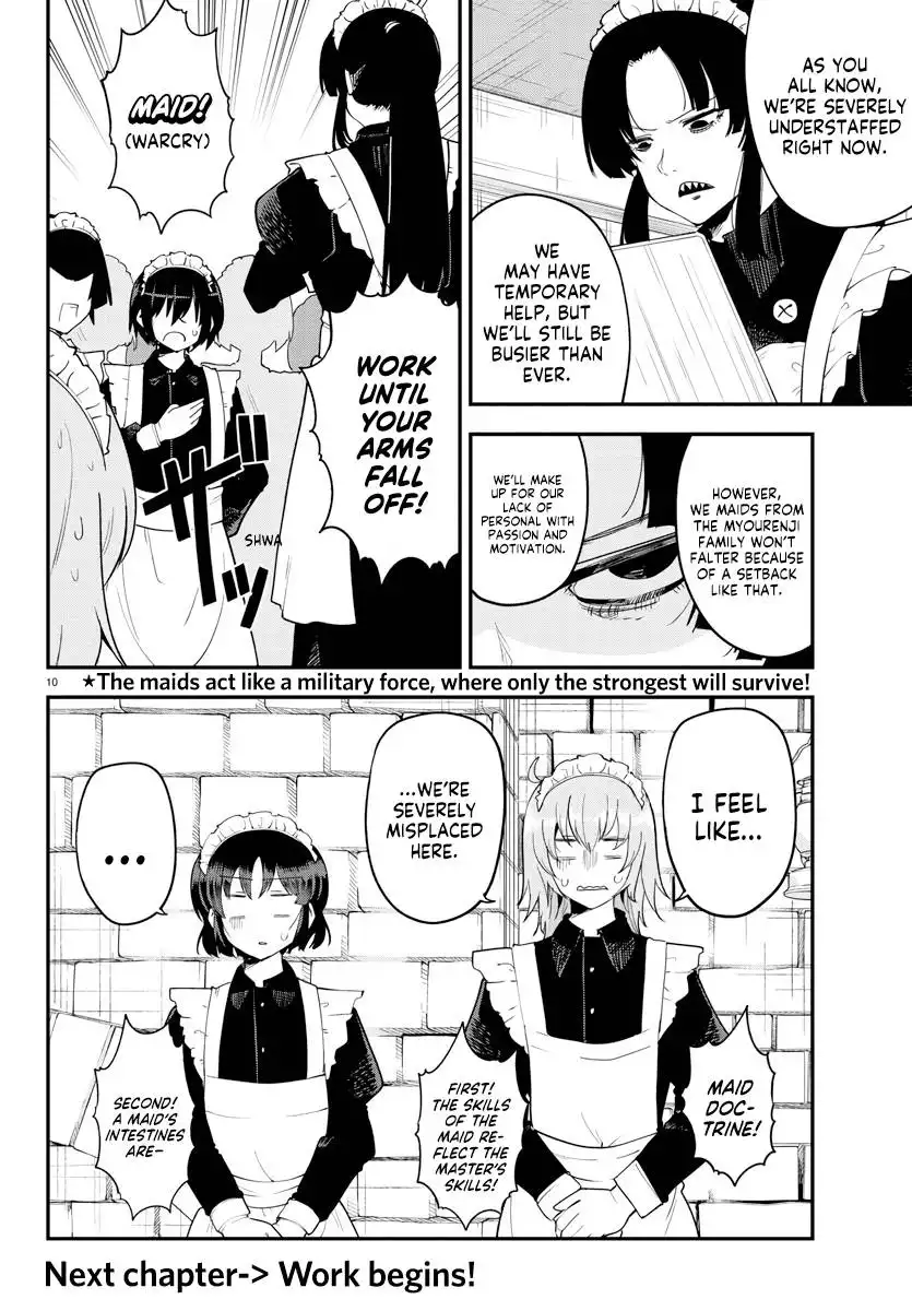 Meika-san wa Oshikorosenai Chapter 119