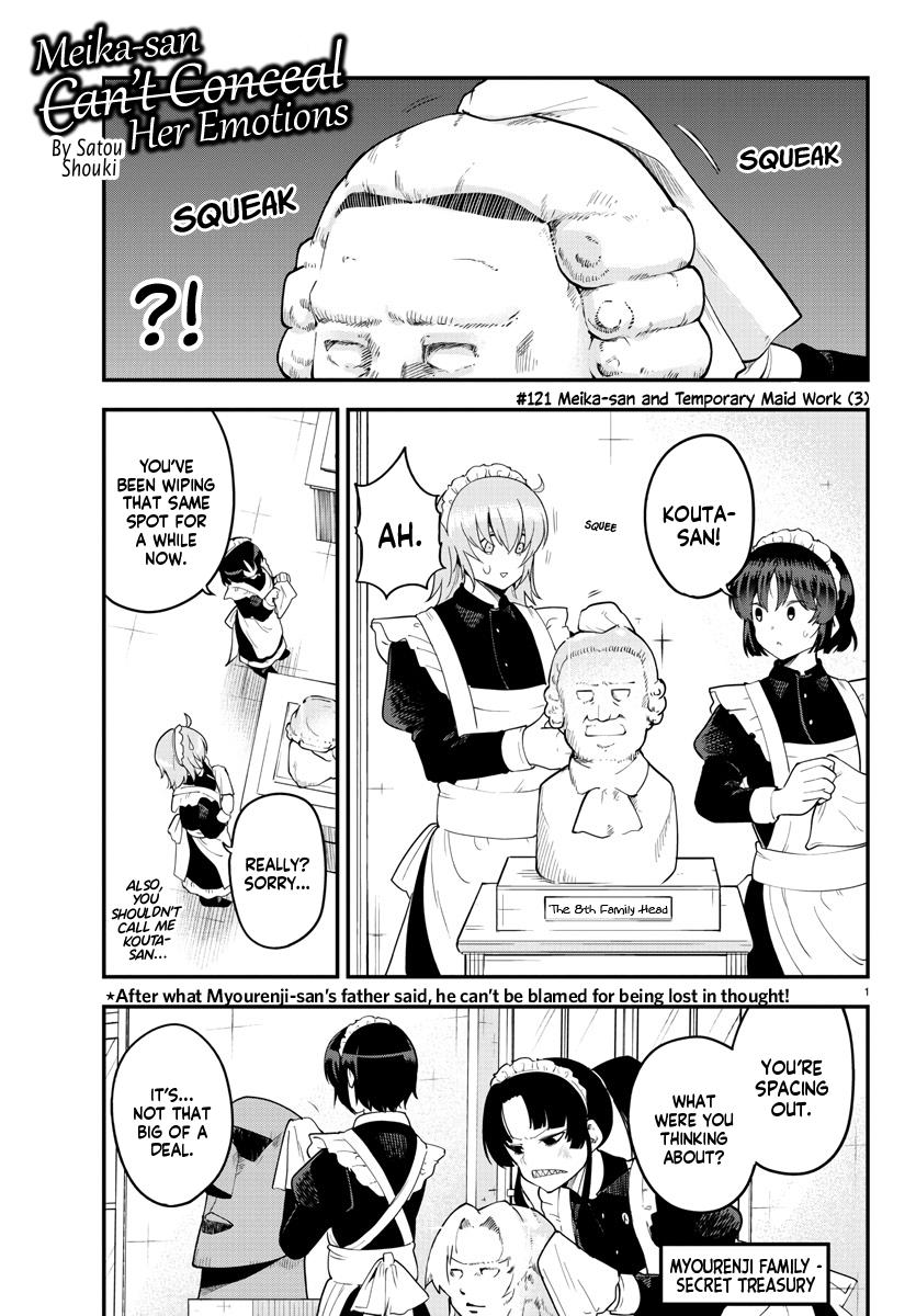 Meika-san wa Oshikorosenai Chapter 121