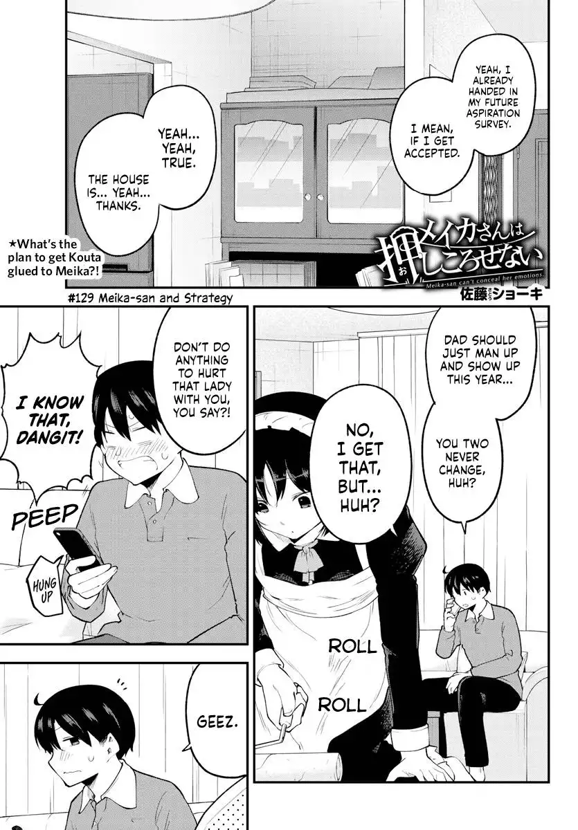 Meika-san wa Oshikorosenai Chapter 129