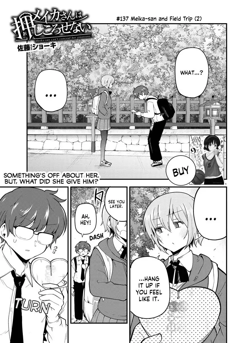 Meika-san wa Oshikorosenai Chapter 137