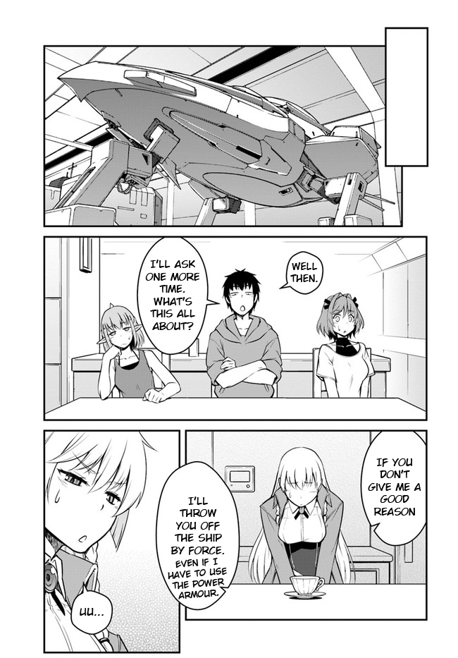 Mezametara Saikyou Soubi to Uchuusen-mochi Datta no de, Ikkodate Mezashite Youhei Toshite Jiyuu ni Ikitai Chapter 21.1