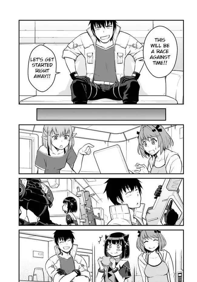 Mezametara Saikyou Soubi to Uchuusen-mochi Datta no de, Ikkodate Mezashite Youhei Toshite Jiyuu ni Ikitai Chapter 24.1