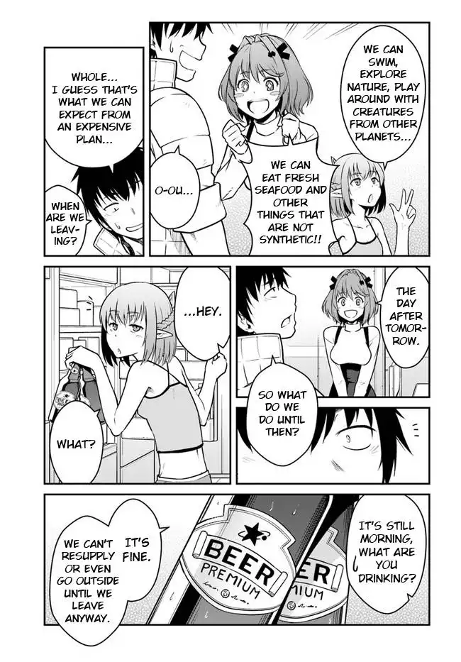 Mezametara Saikyou Soubi to Uchuusen-mochi Datta no de, Ikkodate Mezashite Youhei Toshite Jiyuu ni Ikitai Chapter 24.1