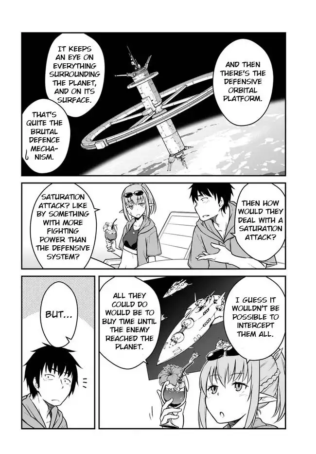 Mezametara Saikyou Soubi to Uchuusen-mochi Datta no de, Ikkodate Mezashite Youhei Toshite Jiyuu ni Ikitai Chapter 28.2