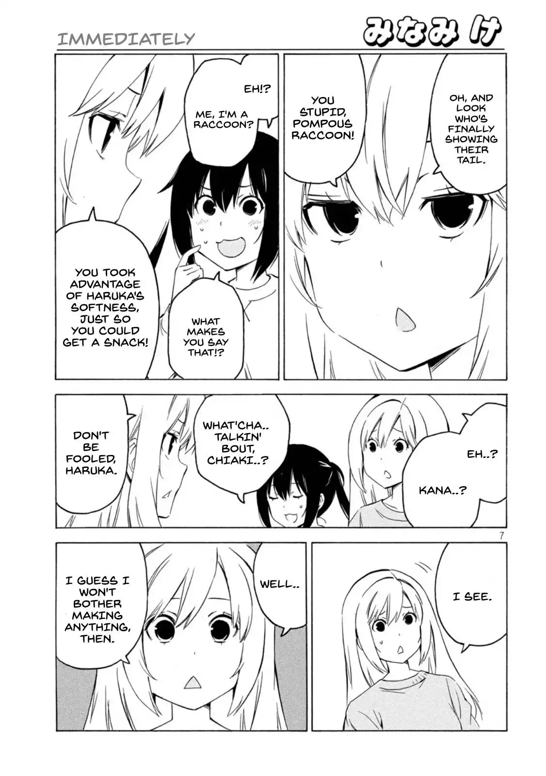 Minami-ke Chapter 434