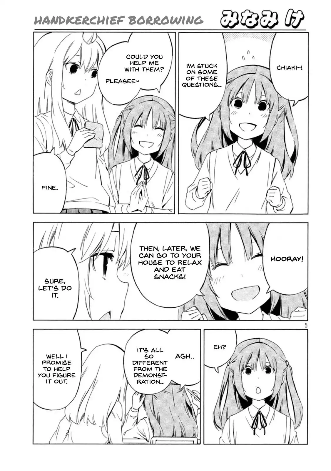 Minami-ke Chapter 441