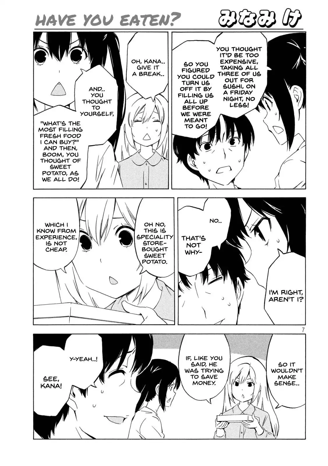 Minami-ke Chapter 444