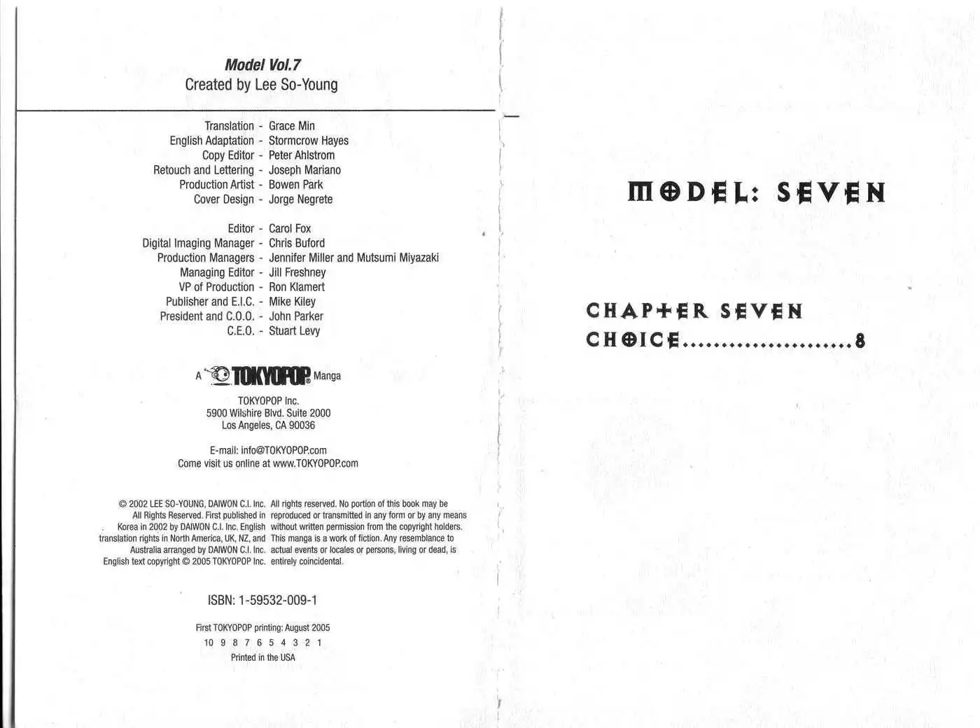 Model(LEE So Young) Chapter 7