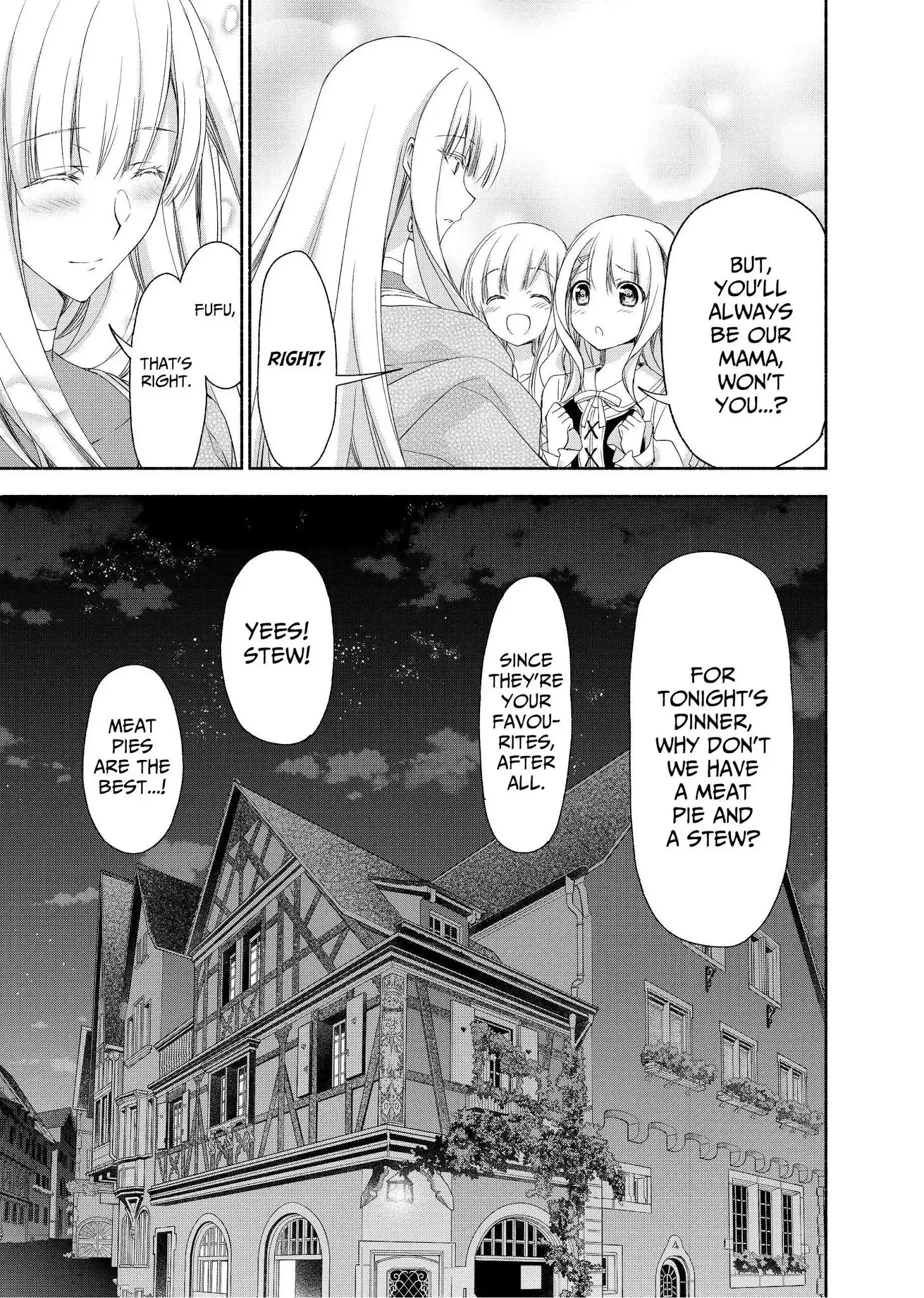 Moto Kizoku Reijou de Mikon no Haha Desuga, Musumetachi ga Kawaii Sugite Boukenshagyo mo Ku ni Narimasen Chapter 3