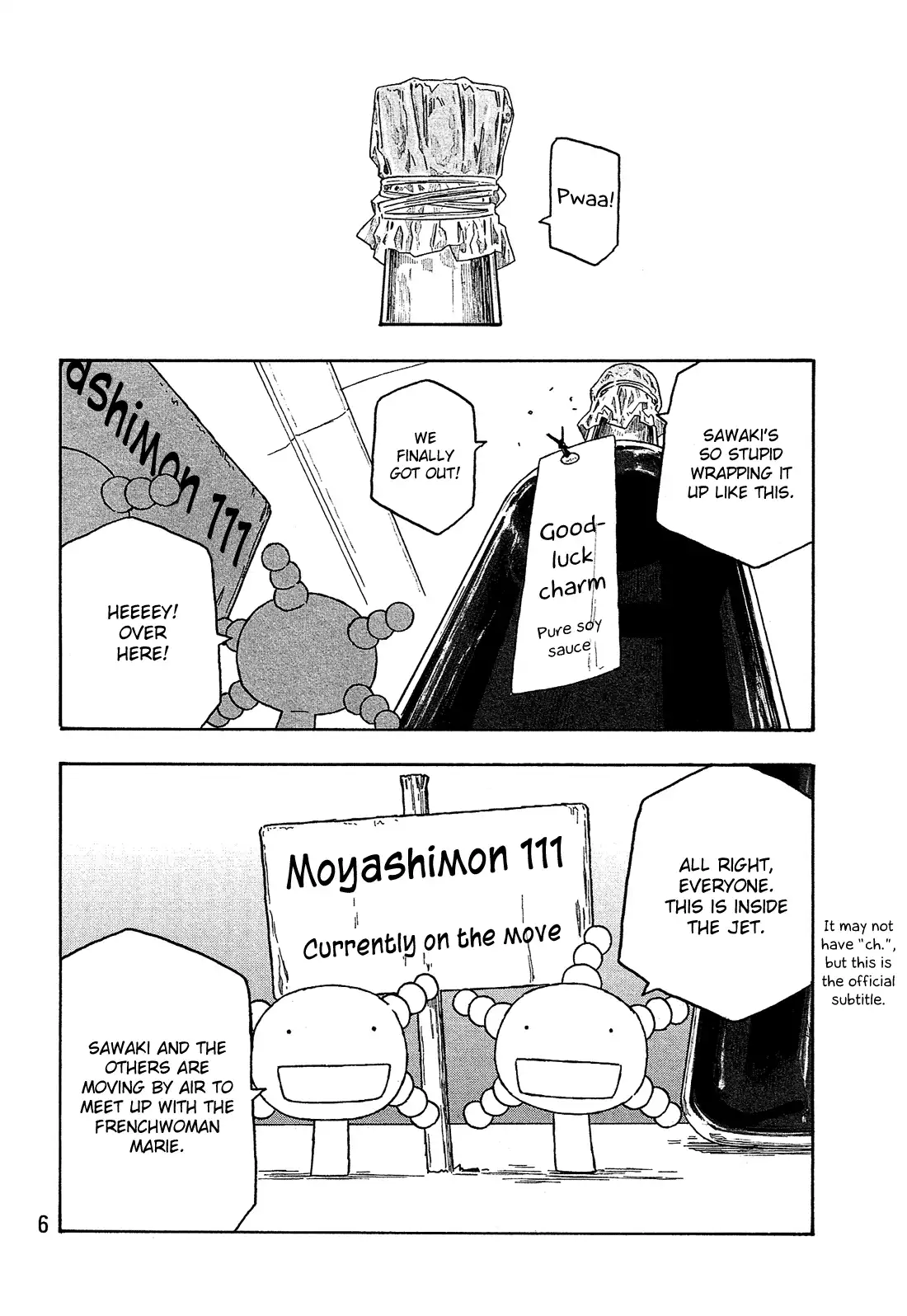 Moyashimon Chapter 111