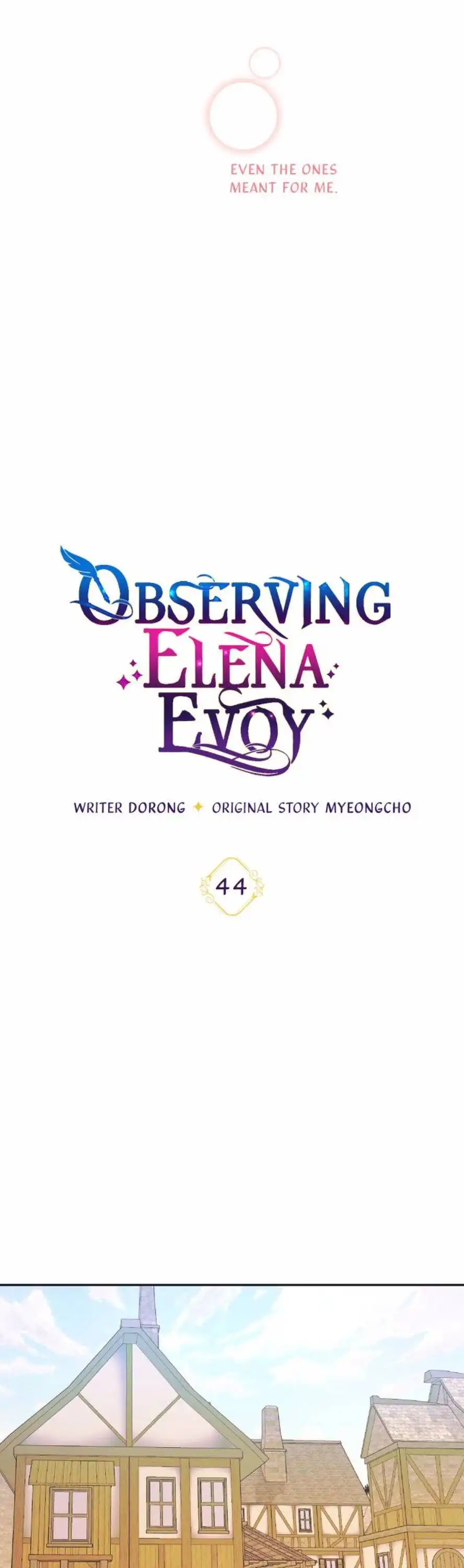 My Observational Diary of Elena Evoy Chapter 44