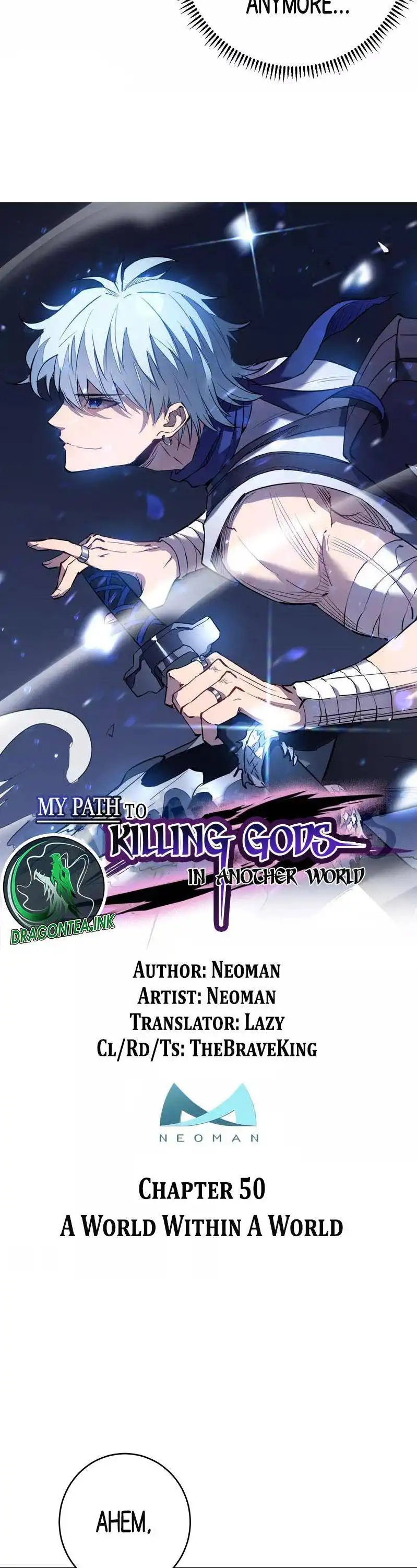 My Way of Killing Gods In Another World Chapter 50