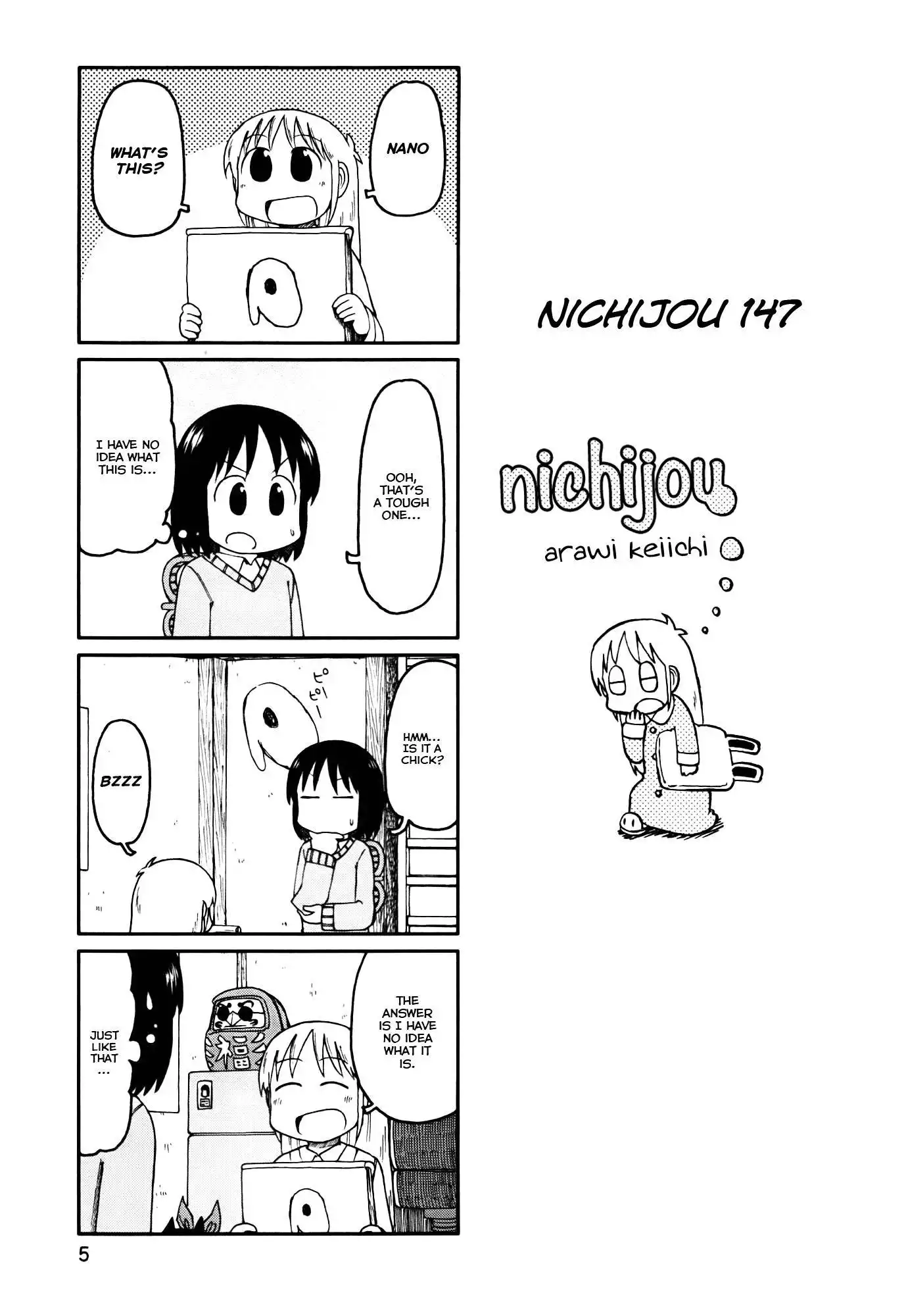 Nichijou Chapter 147