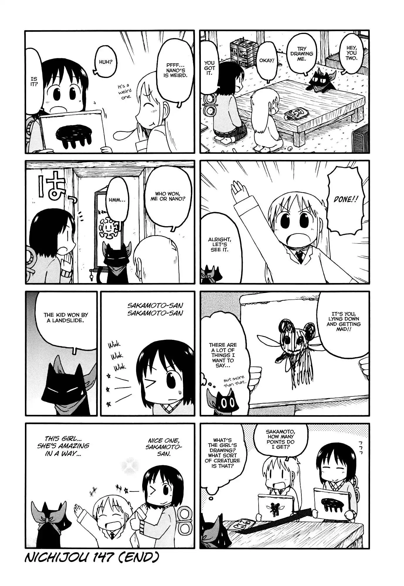 Nichijou Chapter 147