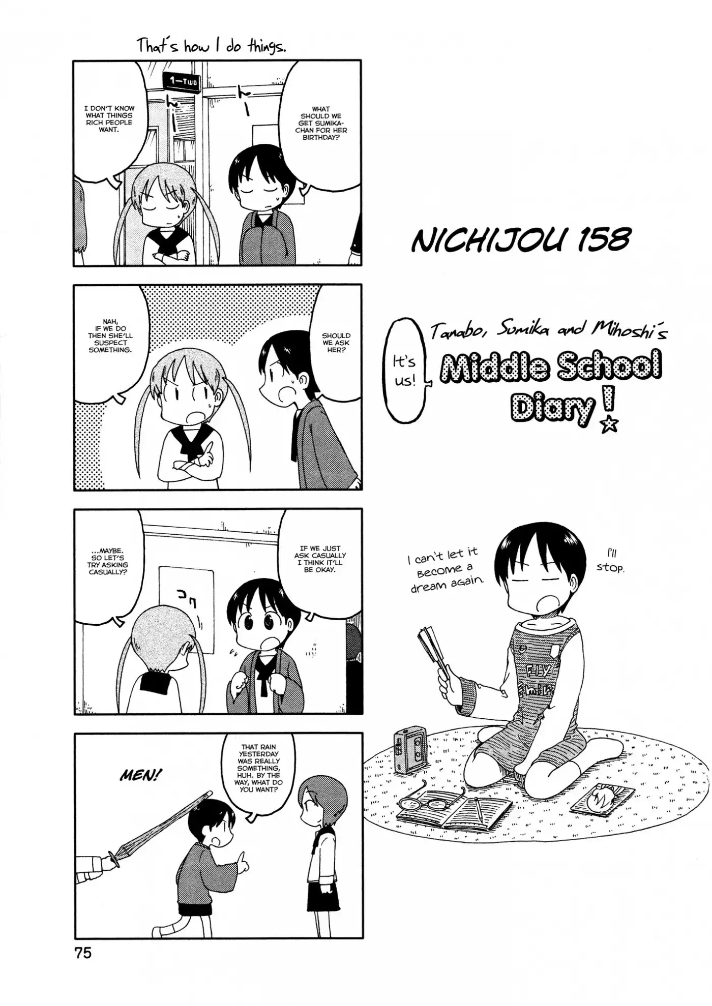 Nichijou Chapter 158 1