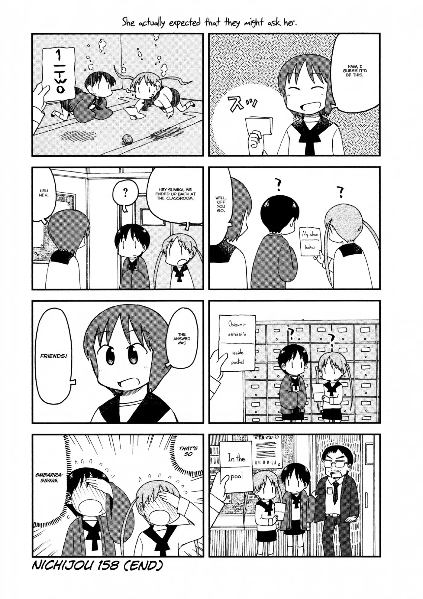 Nichijou Chapter 158 4