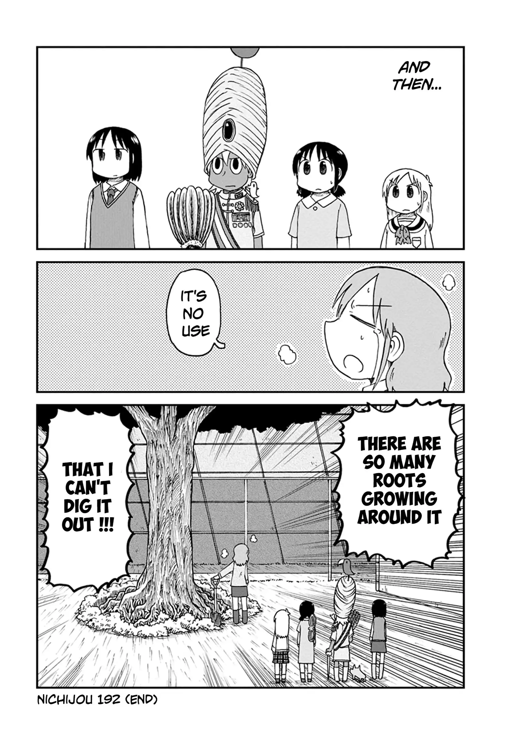 Nichijou Chapter 192