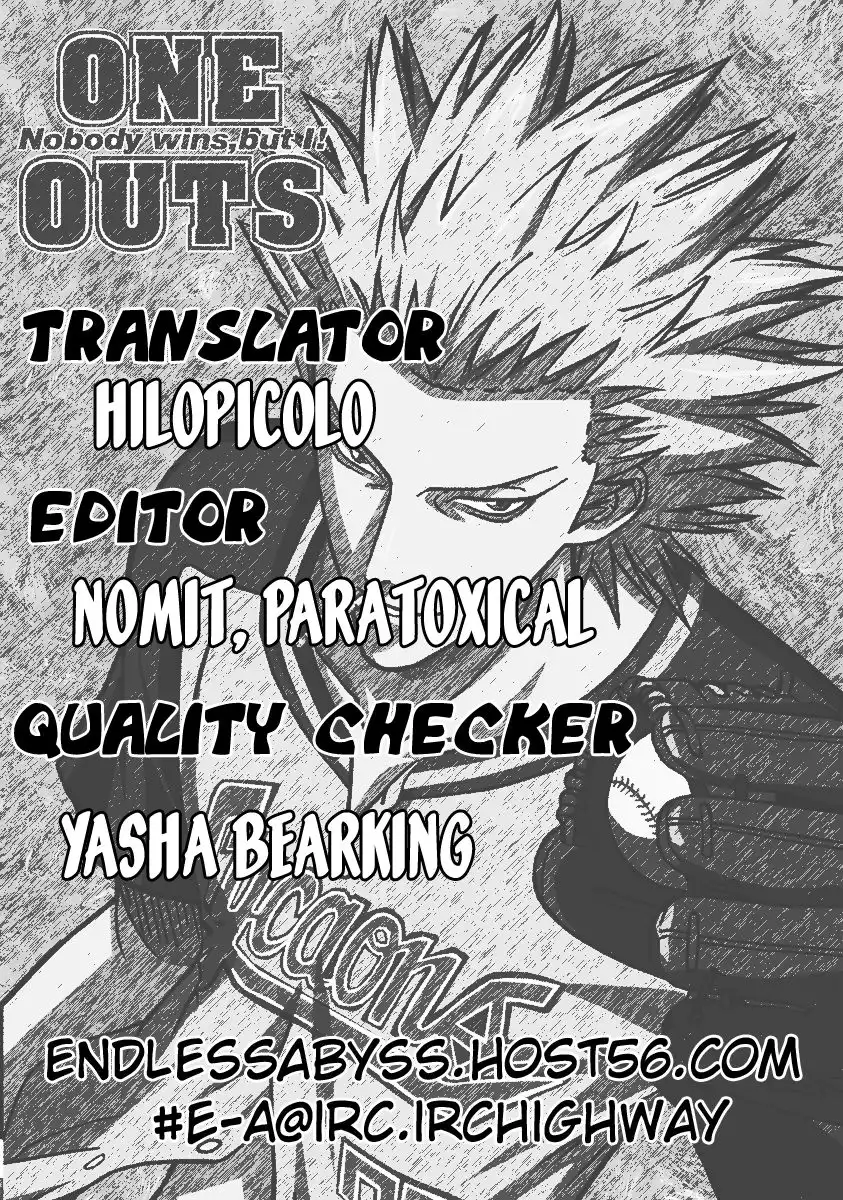 One Outs Chapter 99