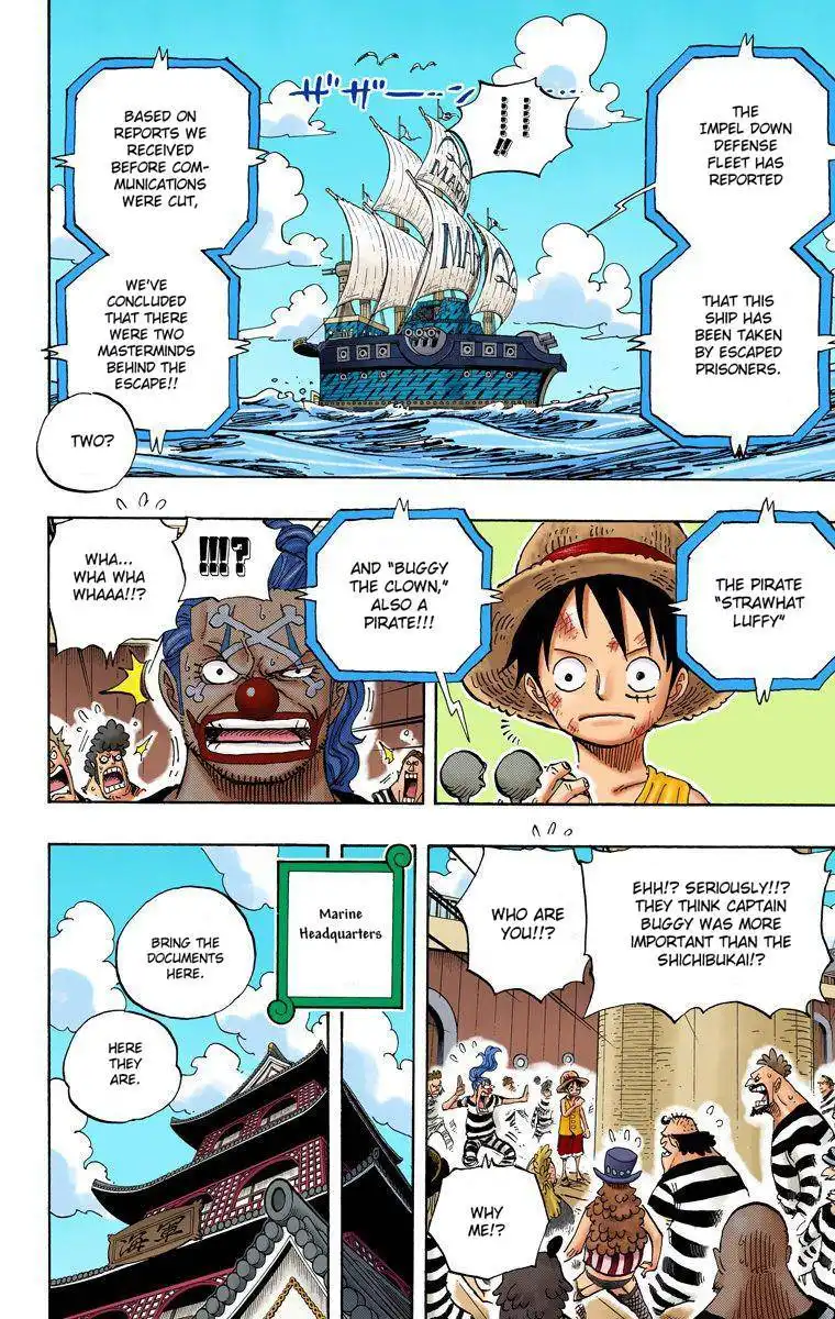 One Piece - Digital Colored Comics Chapter 549