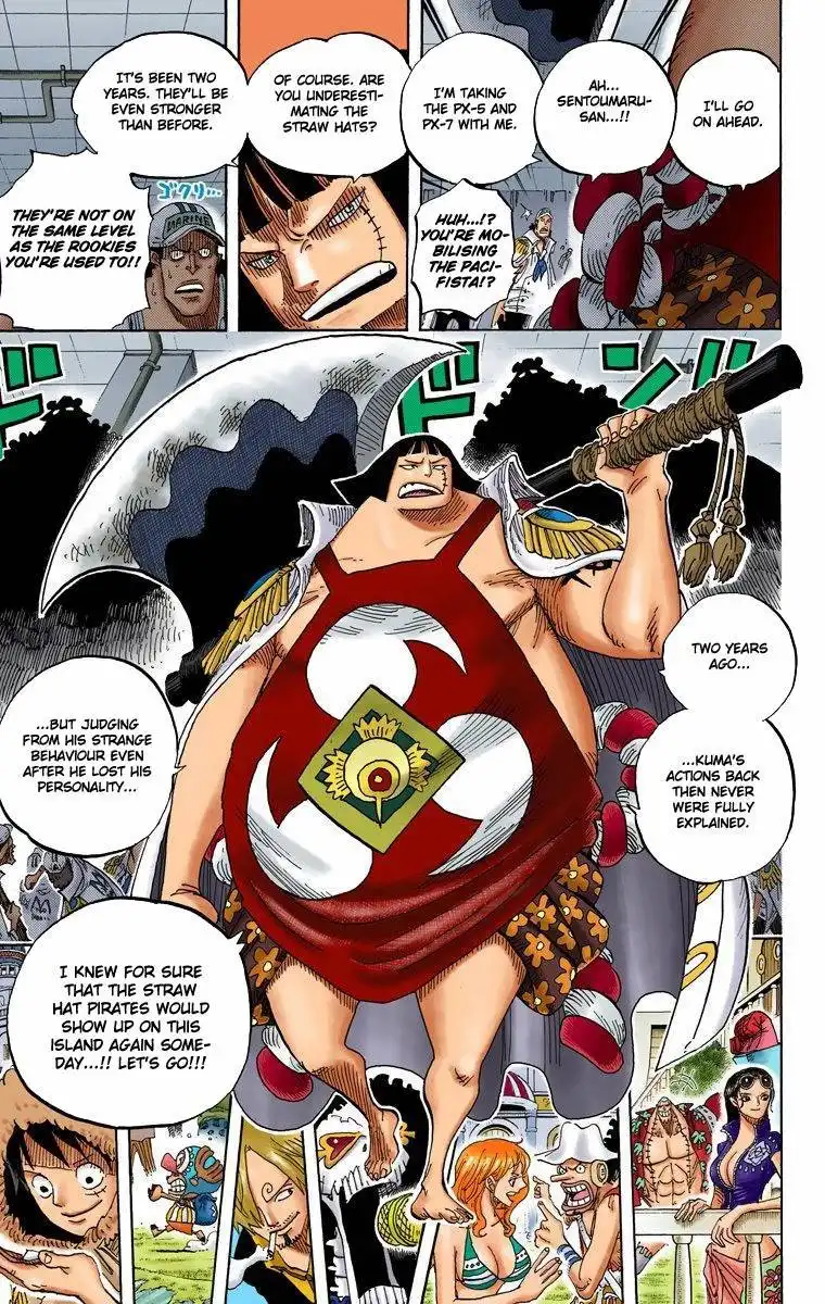 One Piece - Digital Colored Comics Chapter 599