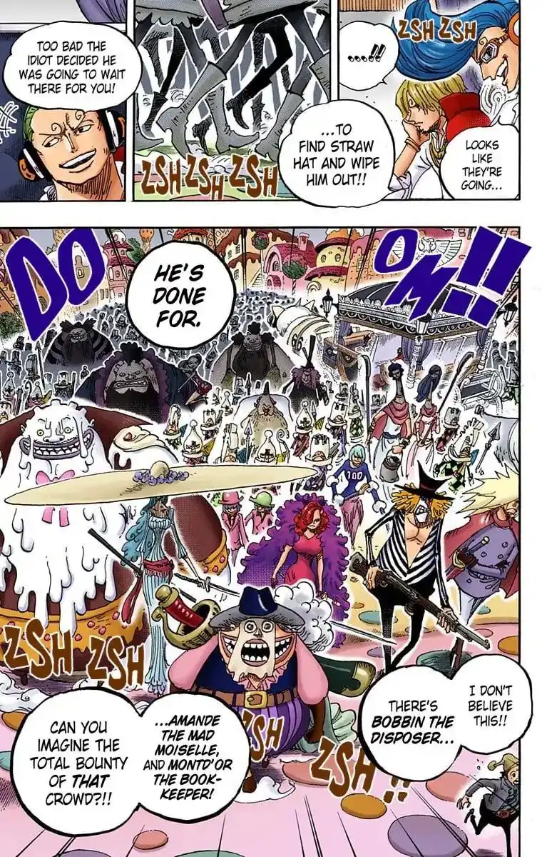 One Piece - Digital Colored Comics Chapter 845