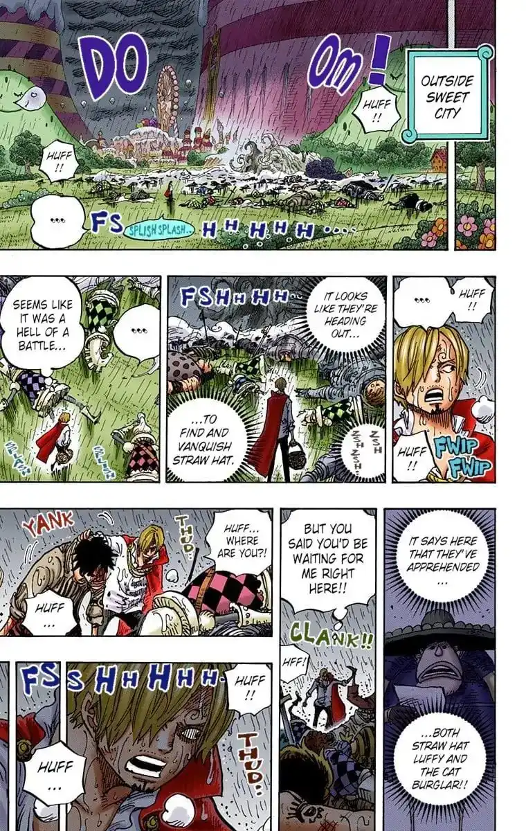 One Piece - Digital Colored Comics Chapter 855