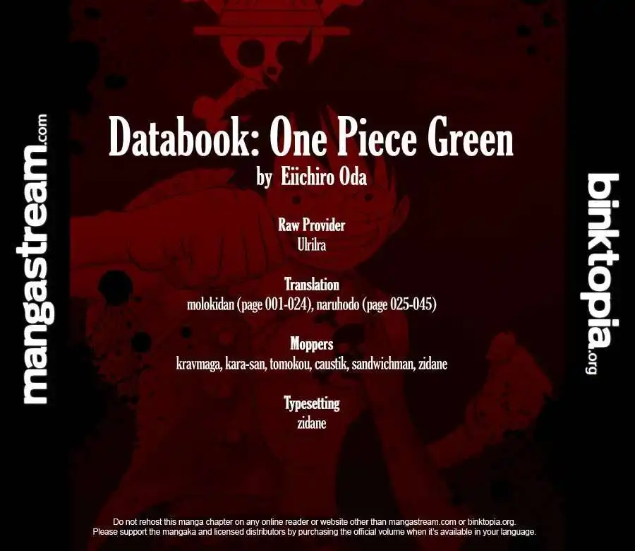 One Piece Green Chapter 1