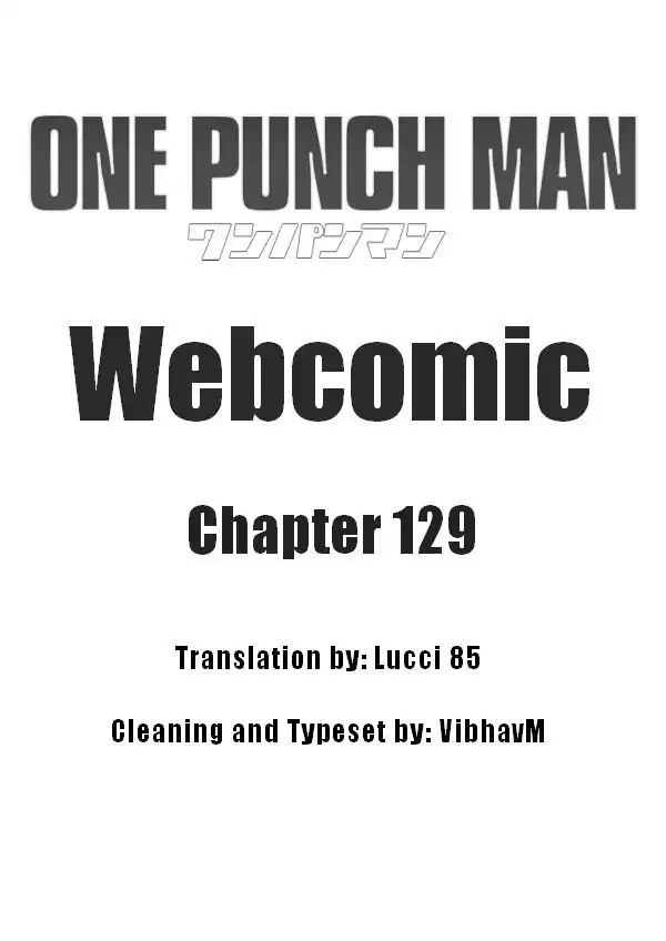 Onepunch-Man (ONE) Chapter 129