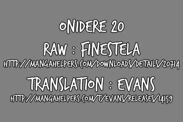 Onidere Chapter 20