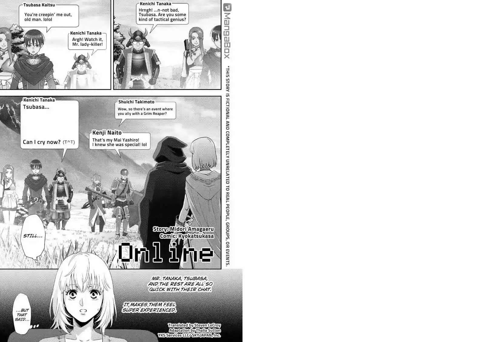 Online - The Comic Chapter 112