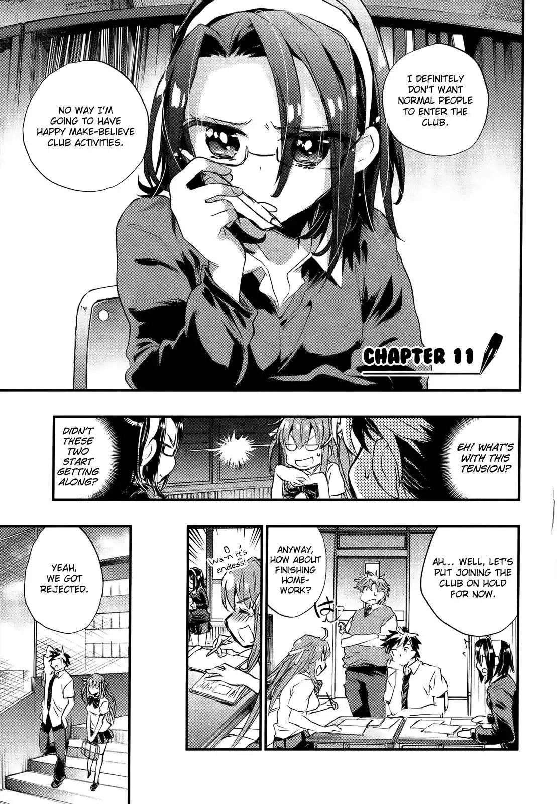 Onna no Ko ga H na Manga Egaicha Dame desu ka? Chapter 11