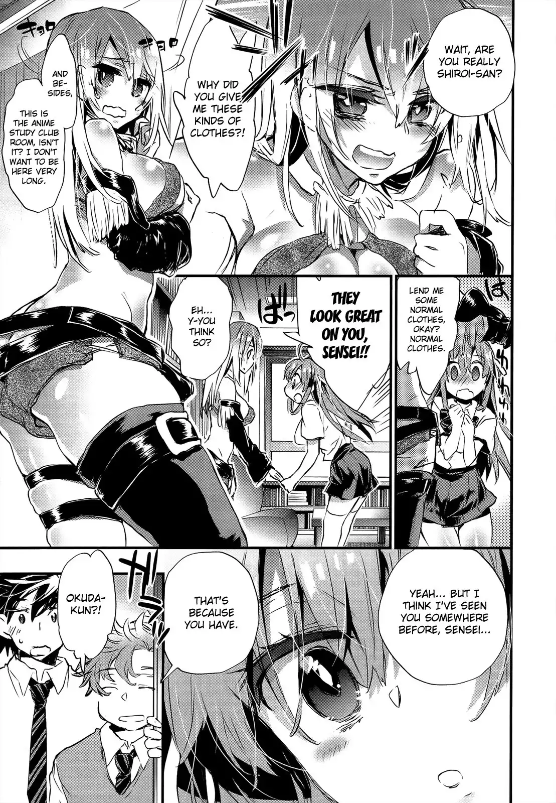 Onna no Ko ga H na Manga Egaicha Dame desu ka? Chapter 12