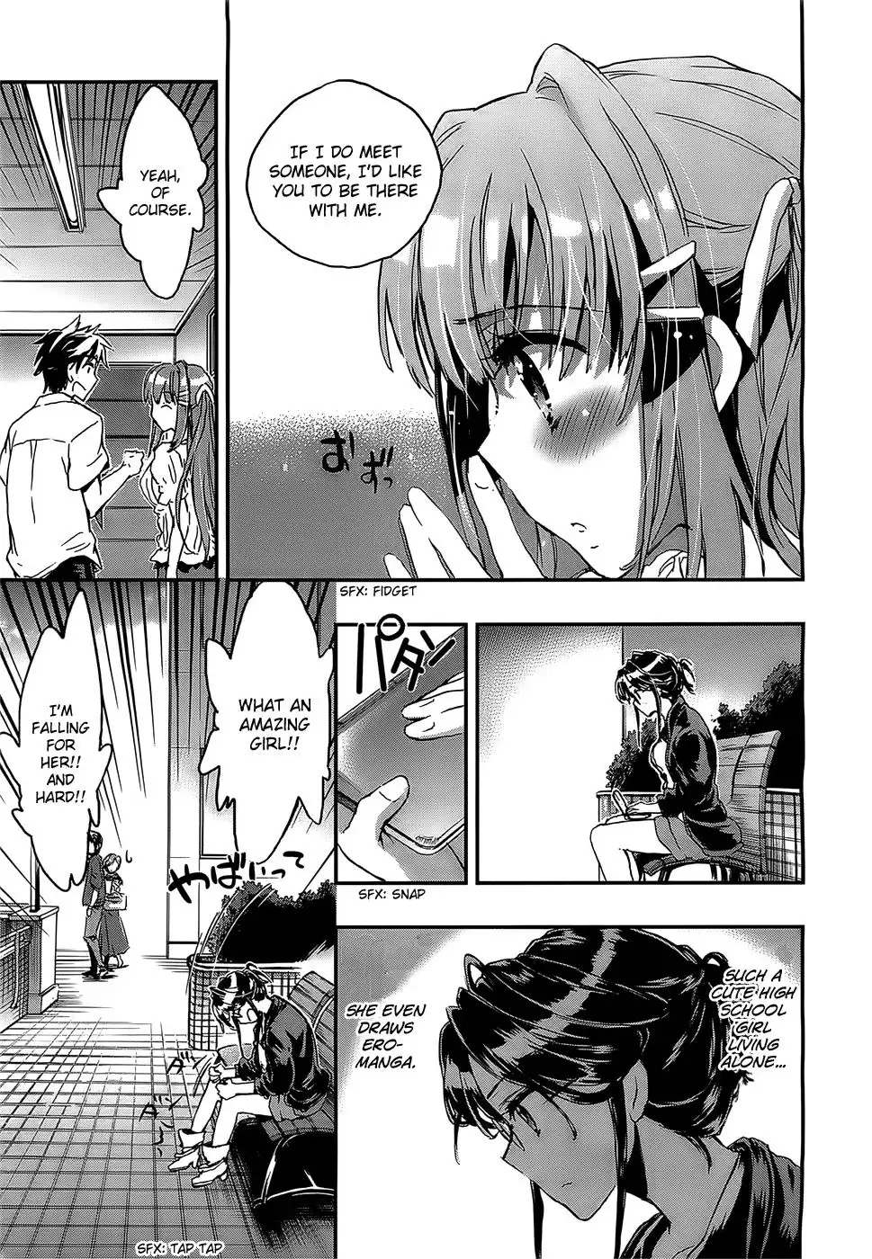 Onna no Ko ga H na Manga Egaicha Dame desu ka? Chapter 4