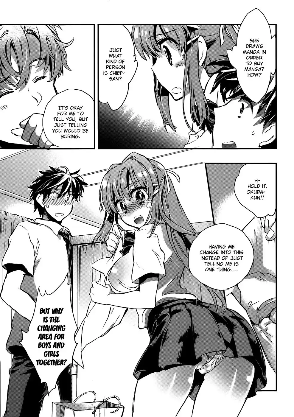 Onna no Ko ga H na Manga Egaicha Dame desu ka? Chapter 5