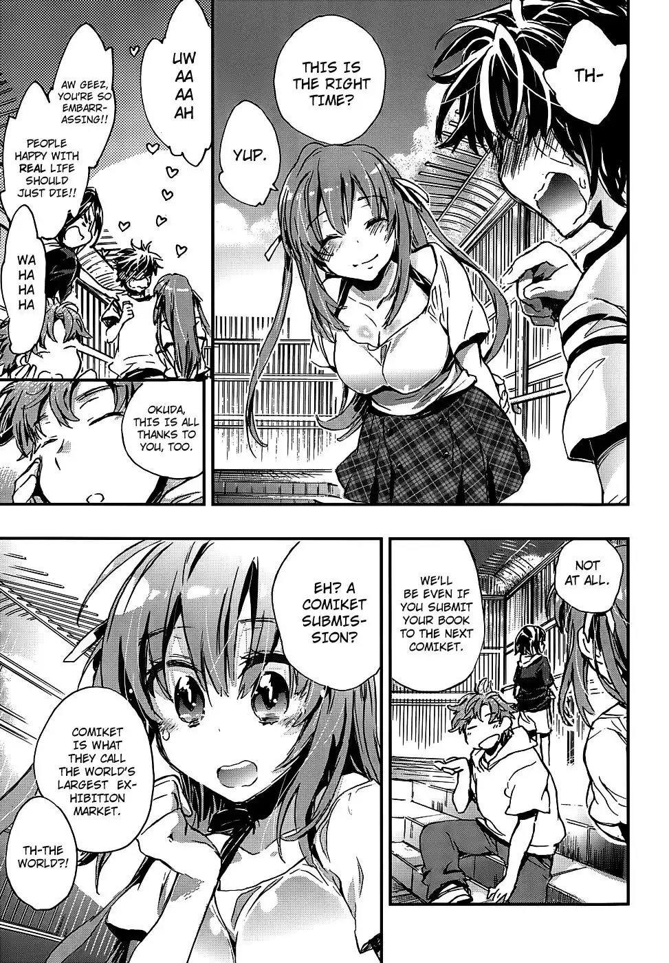 Onna no Ko ga H na Manga Egaicha Dame desu ka? Chapter 6