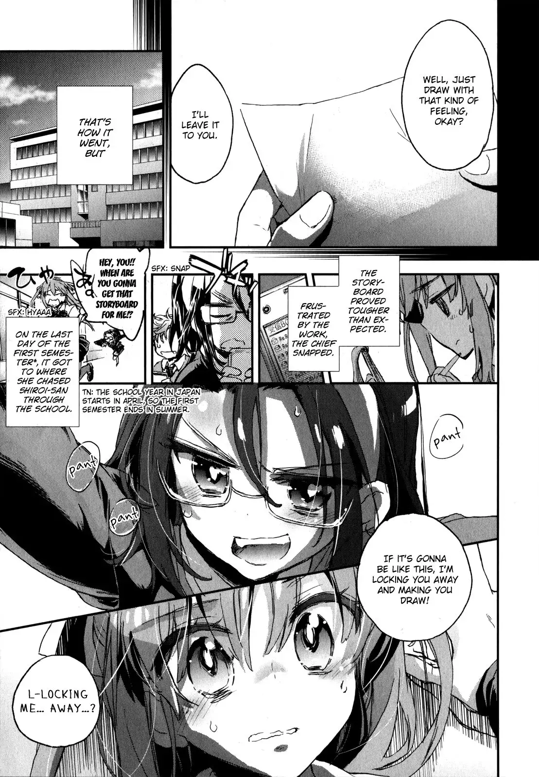 Onna no Ko ga H na Manga Egaicha Dame desu ka? Chapter 7