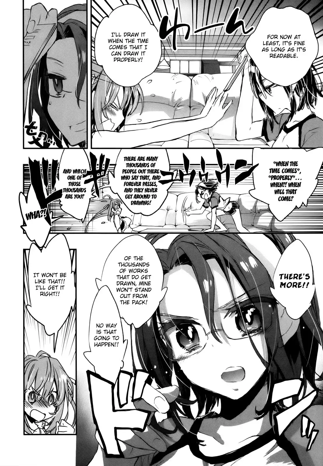 Onna no Ko ga H na Manga Egaicha Dame desu ka? Chapter 8