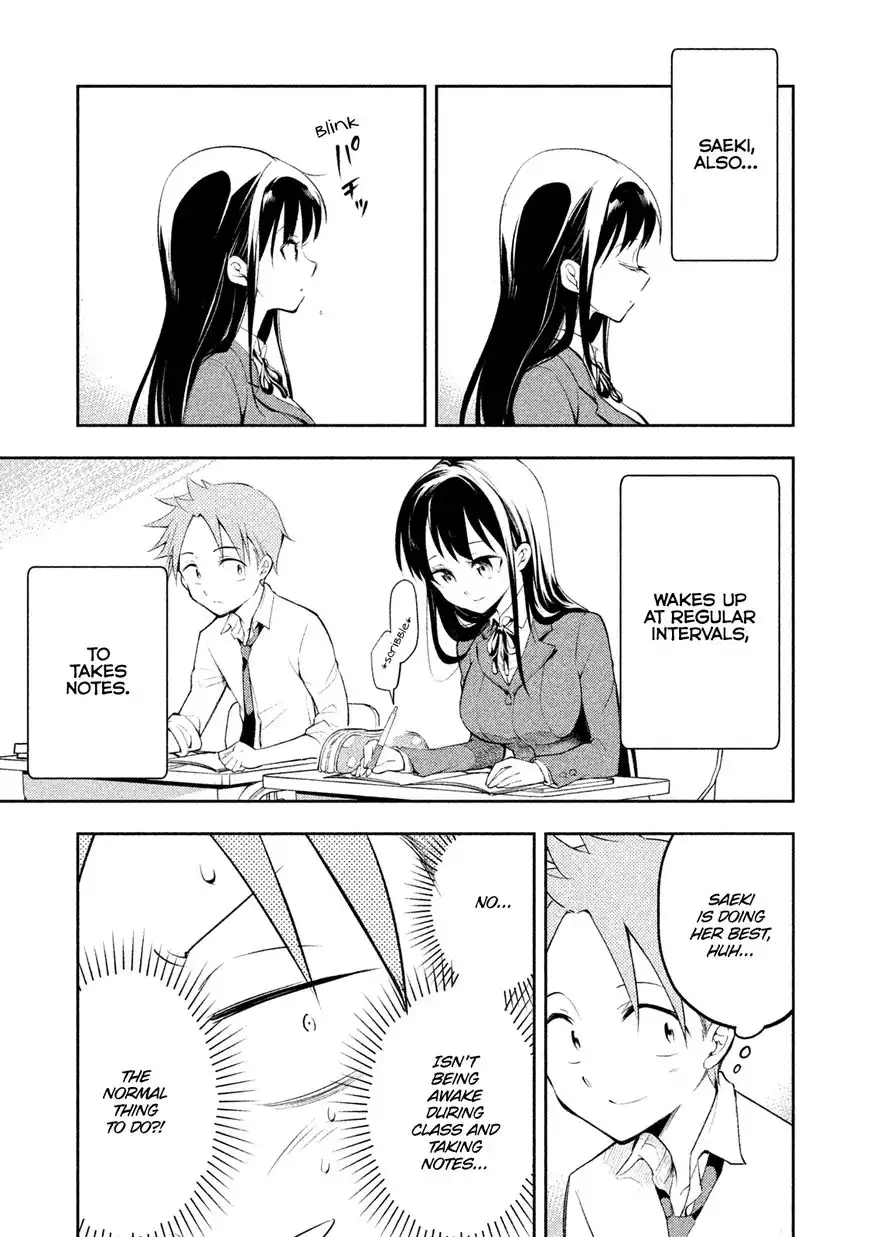 Saeki-san wa Nemutteru Chapter 4